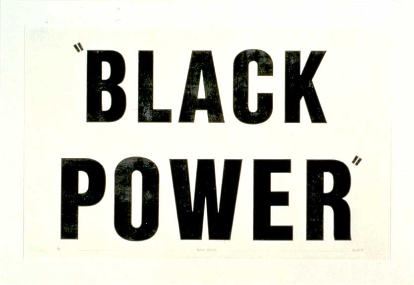 Black Power Sign 40